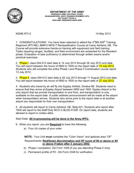 17 Department Of The Army Memorandum For Record Template Free To Edit