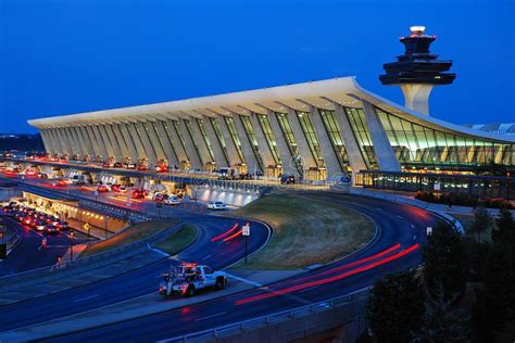 Dulles International Airport Near Washington Dc Editorial Photo