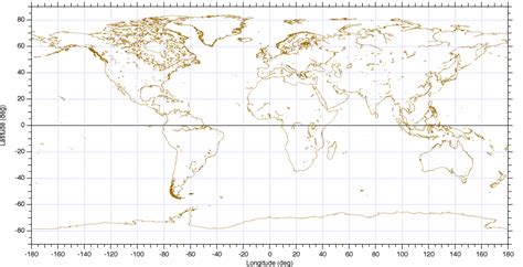 Printable World Map With Latitude And Longitude
