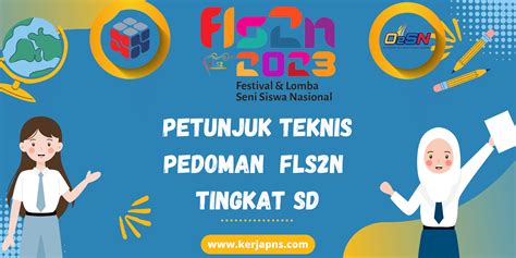 Juknis Festival Lomba Seni Siswa Nasional FLS N SD Tahun INFO ASN PENDIDIKAN