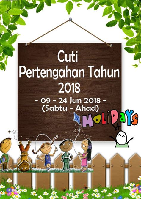 Jadi cuti bersama dalam rangka idul fitri 2021 menjadi tanggal 12, 17, 18, dan 19 mei. Divider Cuti Perayaan Dan Cuti Sekolah 2018