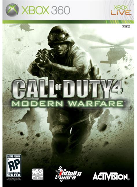 Купить игру Call Of Duty 4 Modern Warfare Xbox 360 для Xbox 360 в