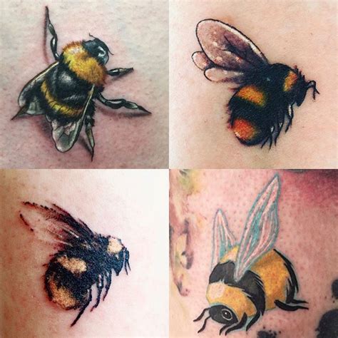 Bee Behind My Earon Neck Bumble Bee Tattoo Beautiful Tattoos