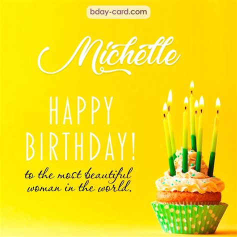 Birthday Images For Michelle 💐 — Free Happy Bday Pictures And Photos