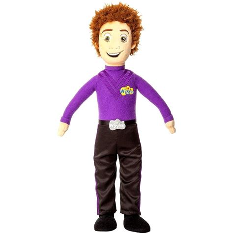 The Wiggles Purple Wiggle Lachy 14 Plush Doll Kids Musical Group Mighty