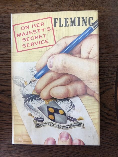 On Her Majesty S Secret Service By Ian Fleming Very Good Hardcover 1963 1st Edition East