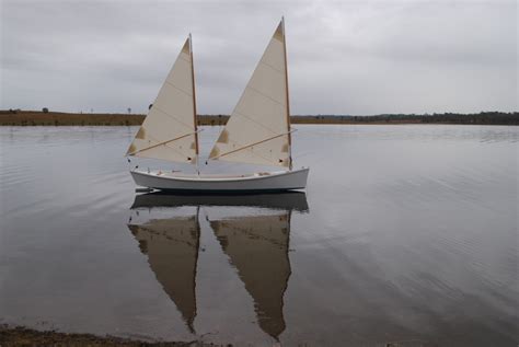Ross Lillistone Wooden Boats Little Egret Launching