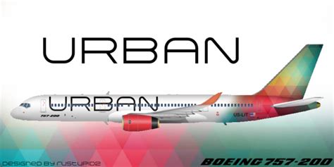Urban 757 200 Rustupid2 Logos And Liveries Gallery Airline Empires