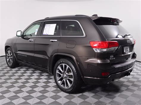 Pre Owned 2017 Jeep Grand Cherokee Overland 4wd Sport Utility