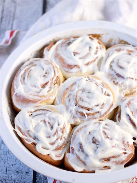 Classic Cinnamon Rolls With Cream Cheese Frosting Recipe Sweet