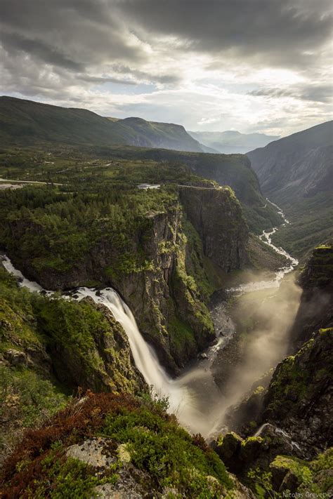 Vøringfossen Waterfall Norway Travel Waterfall Hordaland
