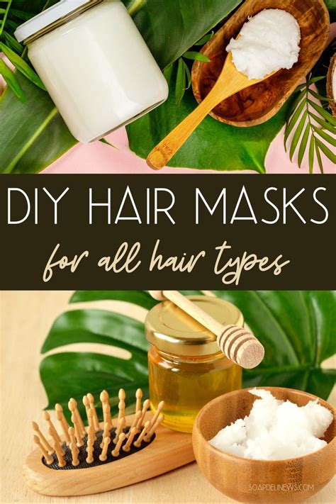 Diy Hair Masks Easy Hair Mask Recipes For Every Hair Type