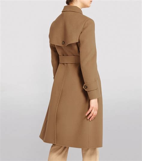 Womens Weekend Max Mara Beige Belted Trench Coat Harrods Uk