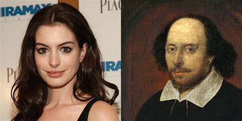 People Think That Anne Hathaways Husband Looks Like Shakespeare