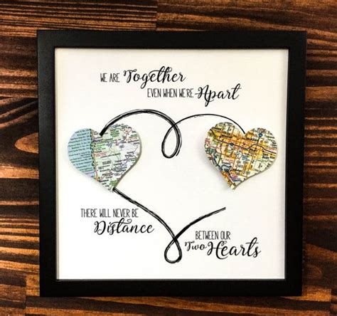 If you are lucky enough to have a best friend, you are very lucky indeed. Personalized Best Friend Gift, Long Distance Relationship ...