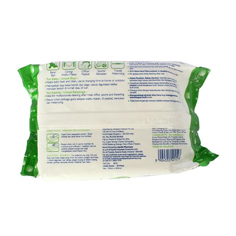 Apollo Pharmacy Premium Citrus Refreshing Wet Wipes 30 Count Price