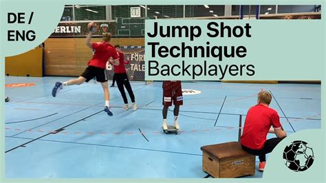 Jump Shot Basics Technique Training Handballtraining Handball