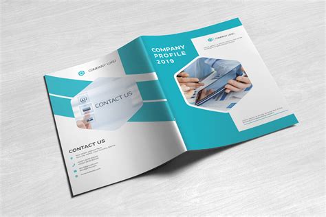 Creative Company Profile Free Template Download Images Behance