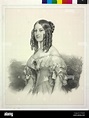 La princesa Victoria de Sajonia-Coburgo-Gotha, imagen (la mitad de la ...