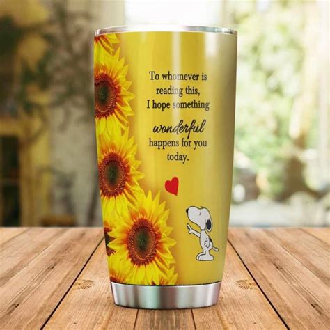 Snoopy Snp Something Wonderful Tumbler Emprintstop