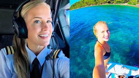 Top 5 Most Beautiful Female Pilot In The World Reupload Youtube