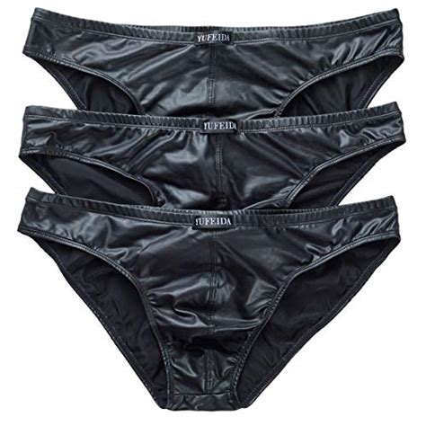 Yufeida Mens Lingerie G String Thongs Underwear Sexy Low Rise Bikini