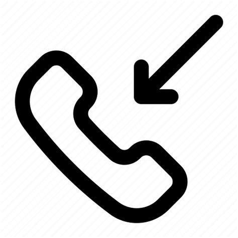 Incoming Call Phone Communications Icon Download On Iconfinder