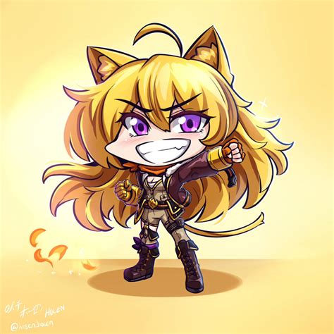 Rwby Its Chibi Yang By Hosen Hosen Hocen On Deviantart