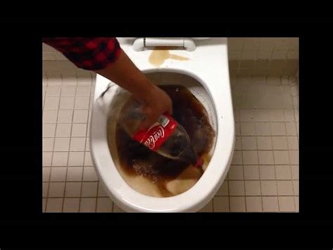 The Effects Of Using Coke To Clean A Dirty Toilet