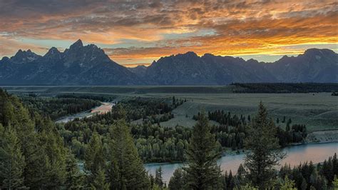 Grand Teton National Park Wyoming United States Snake River Overlook