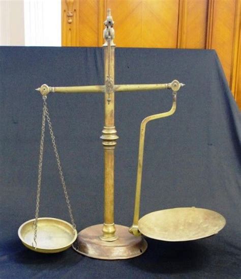 Victorian Brass Shop Scales Scales Sundries