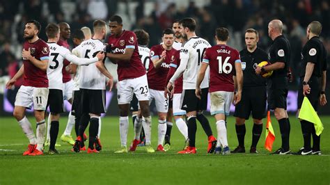 Premier League News Controversial Strike Helps West Ham Push Fulham Closer To Trapdoor