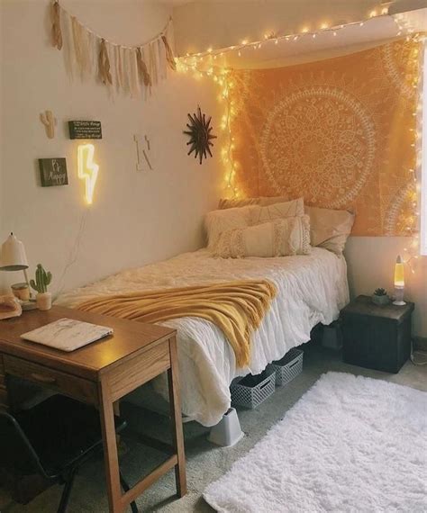 32 the best diy bedroom decor ideas you have to try pimphomee dorm room decor aesthetic