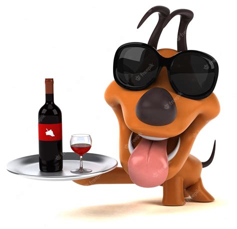 Dog Drinking Wine Images Free Download On Clipart Library Clip Art