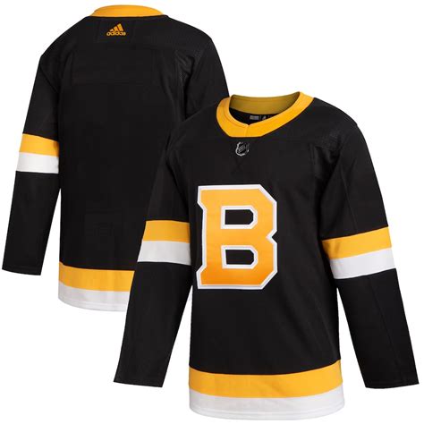 Mens Boston Bruins Adidas Black Alternate Authentic Team Jersey