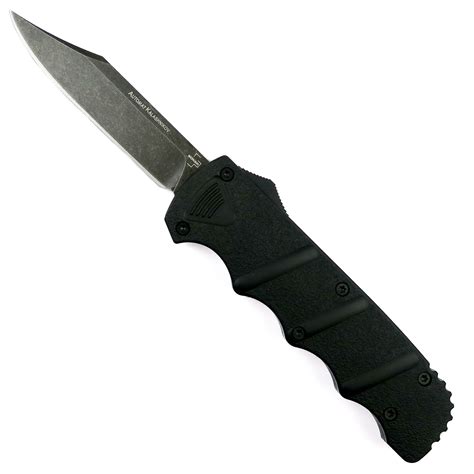 Boker Plus Kalashnikov Otf Auto Knife Black Stonewash D2 Blade Bladeops