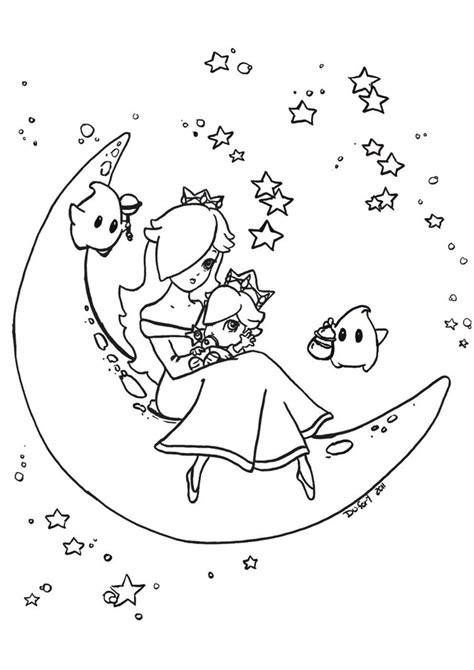 Find high quality rosalina coloring page, all coloring page images can be downloaded for free for personal use only. Rosalina and baby Rosalina by JadeDragonne on @DeviantArt ...