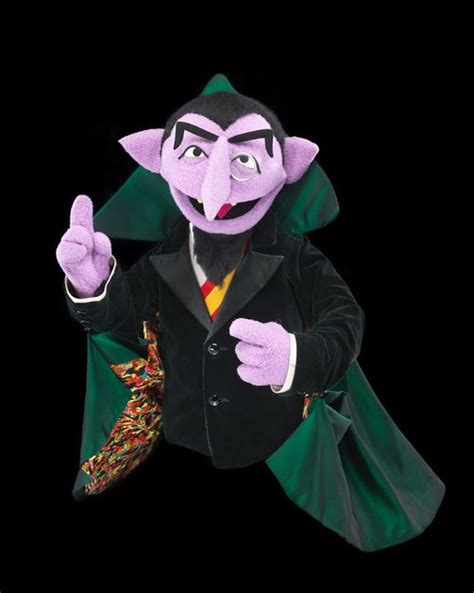 Count Von Count Count Von Count Is A Live Hand Puppet Made Flickr