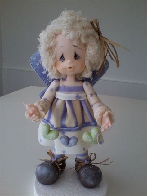 Pin by susy calvo on Muñeca Cute clay Polymer clay dolls Clay dolls