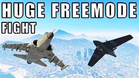 Business Battle Leads To Huge Freemode Tryhard War Gta 5 Online Youtube