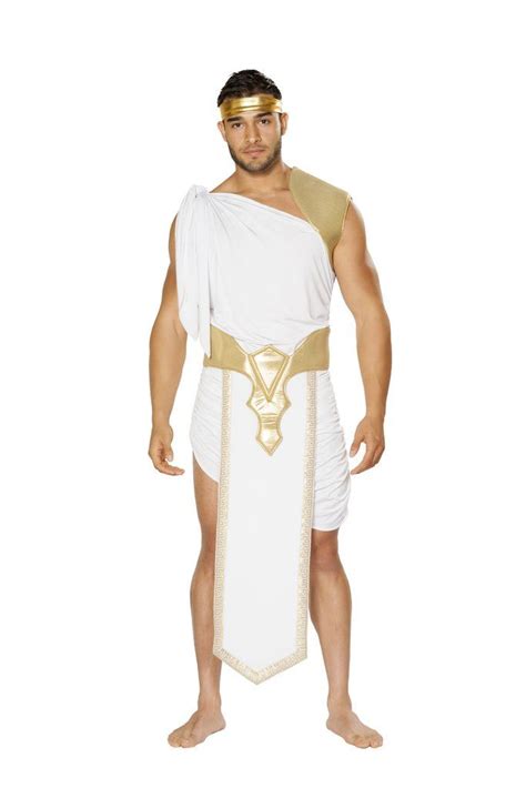 Apollo was a major greek god associated with the bow, music, and divination. Men's Greek God Costume | Greek god costume, Greek gods ...