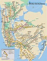 Mapa do metrô de New York com todas as estações | Dicas de NY