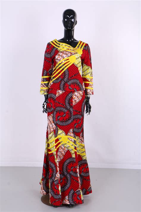 in stock summer women african clothing o neck Dashiki traditional african clothing full sleeve ...