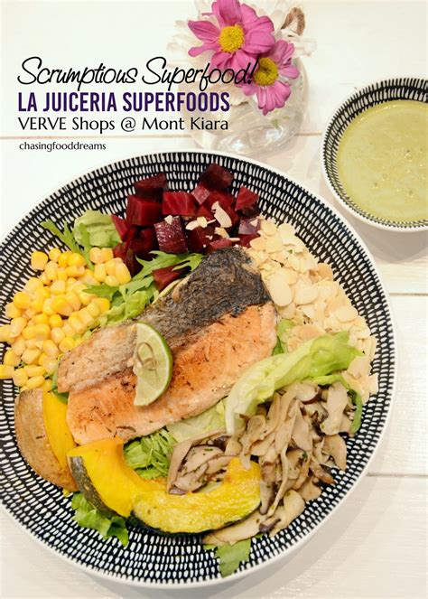 We are obviously not a fast food joint and we have no. CHASING FOOD DREAMS: La Juiceria Superfoods @ Verve Shops ...