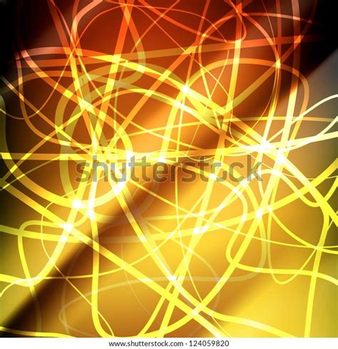 Yellow Abstract Vector Backgrounds Stock Vector Royalty Free