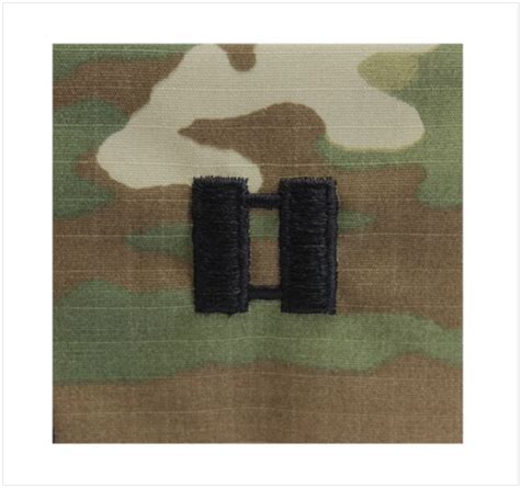 Genuine Us Army Embroidered Ocp Sew On Rank Insignia Captain Ebay