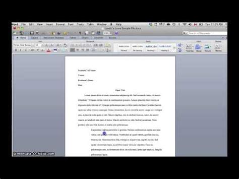 Maybe you would like to learn more about one of these? Indenting a Block Quotation (2 ways) in Word 2010 (Mac) - YouTube