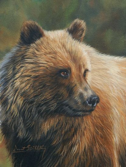 David Stribbling Bear Paintings Bear Art Animal Paintings