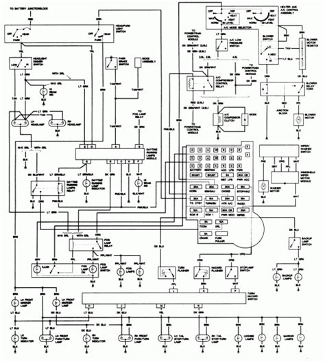 97 Chevy S10 Light Wiring Diagram