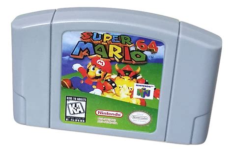 Super Mario 64 For N64 Game Cartridge English Us Ntsc Version Nintendo